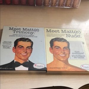 Meet Matt(e) Eyeshadow Palette Bundle by theBalm